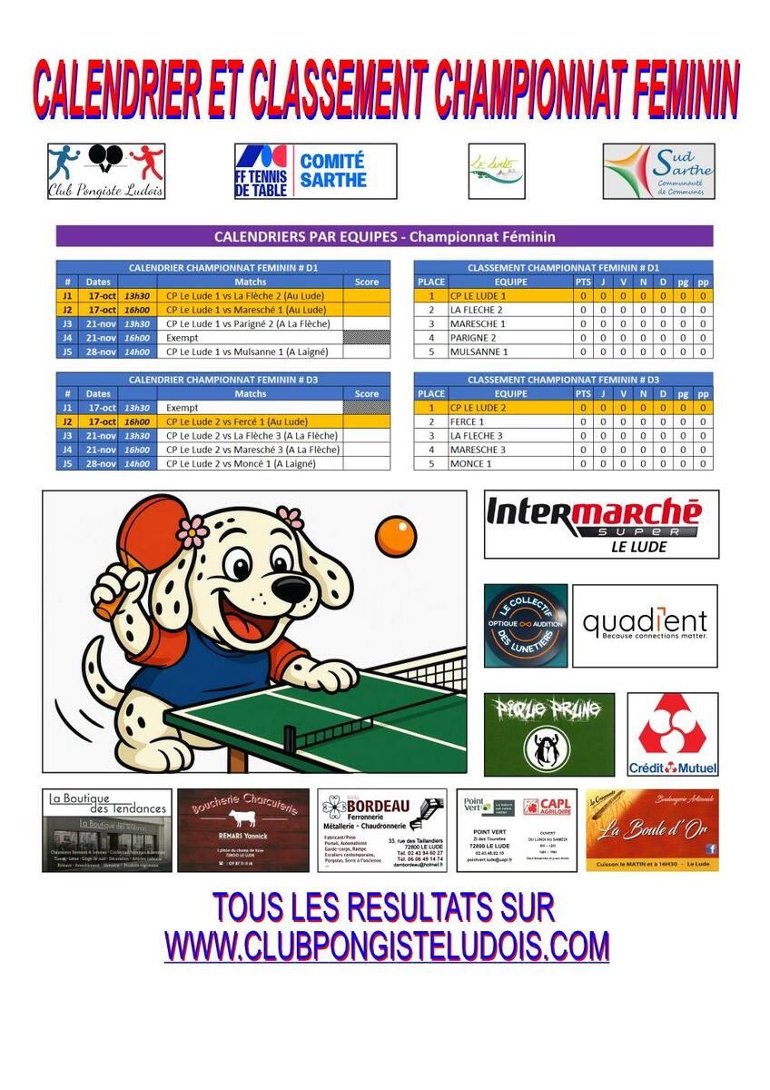 CP Le Lude 2 vs Fercé 1