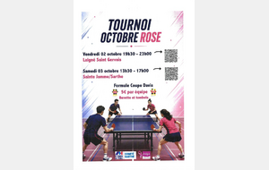 Tournoi Octobre Rose