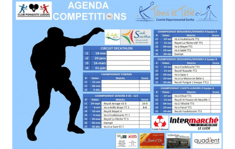 Agenda sportif