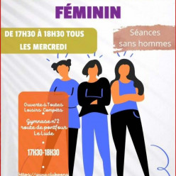 Création d'un créneau pour les féminines